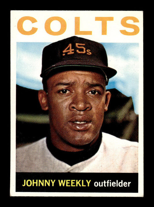 1964 Topps #256 Johnny Weekly Houston Colt .45s EX HOF-10006040