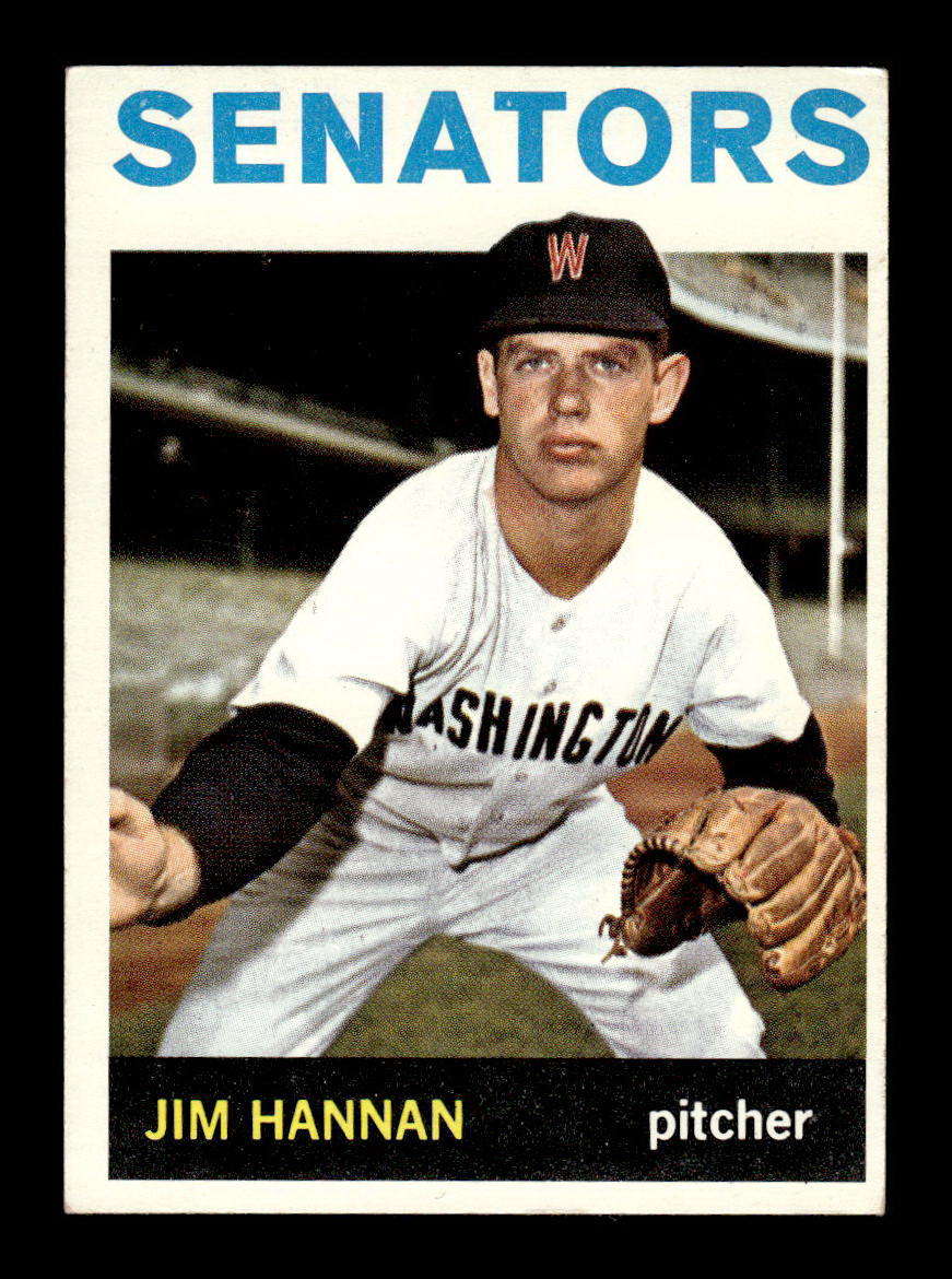 1964 Topps #261 Jim Hannan Washington Senators EX HOF-10006043