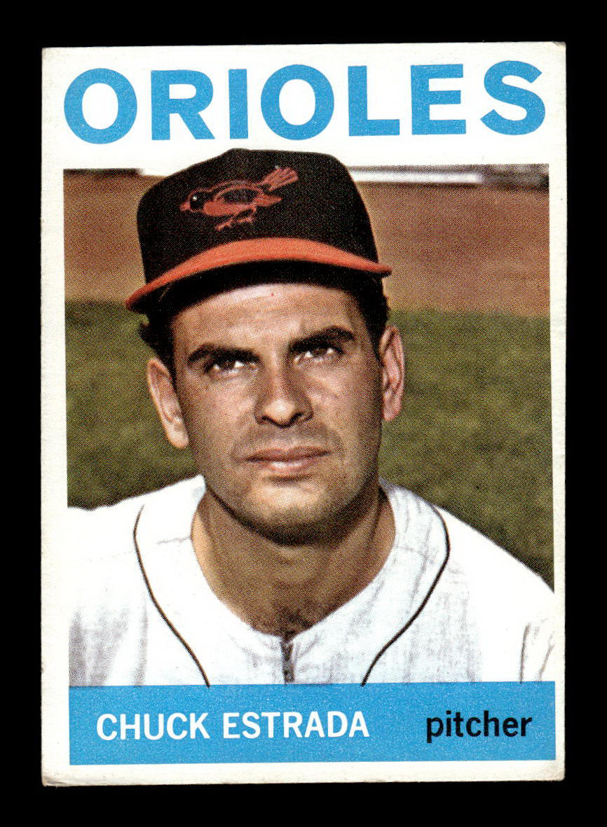 1964 Topps #263 Chuck Estrada Baltimore Orioles EX HOF-10006045