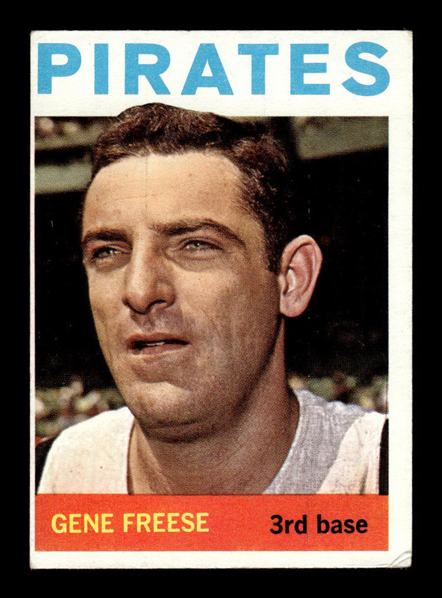 1964 Topps #266 Gene Freese Pittsburgh Pirates EX HOF-10006046