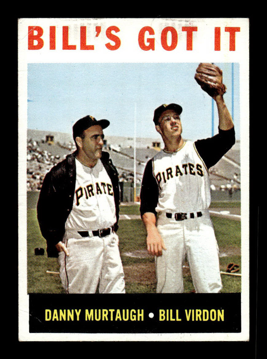1964 Topps #268 Bill's Got It Murtaugh Virdon EX HOF-10006047