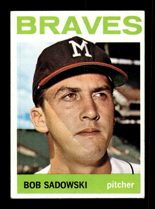 1964 Topps #271 Bob Sadowski Milwaukee Braves EX HOF-10006050