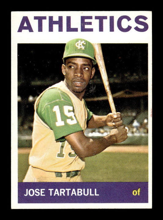 1964 Topps #276 Jose Tartabull Kansas City Athletics EX HOF-10006054