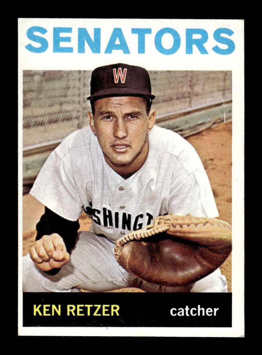1964 Topps #277 Ken Retzer Washington Senators EX HOF-10006055