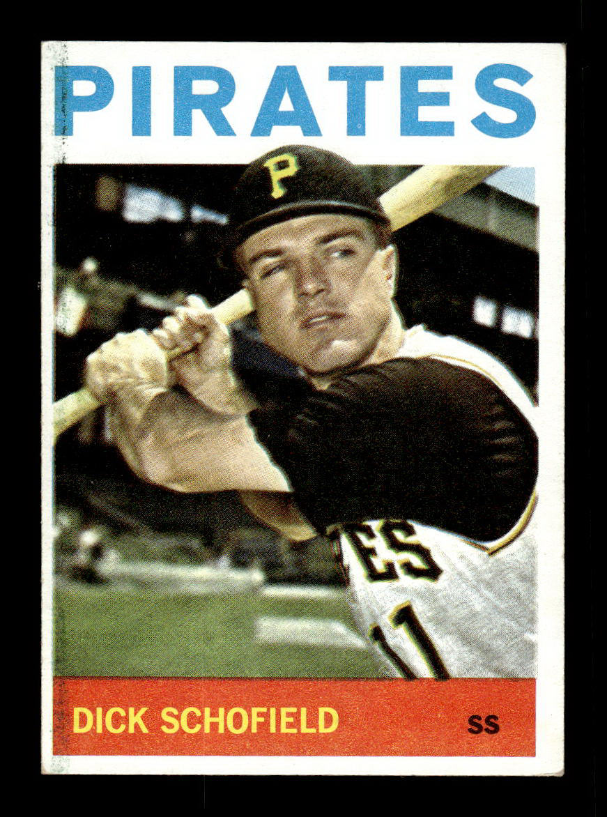 1964 Topps #284 Dick Schofield Pittsburgh Pirates EX HOF-10006060