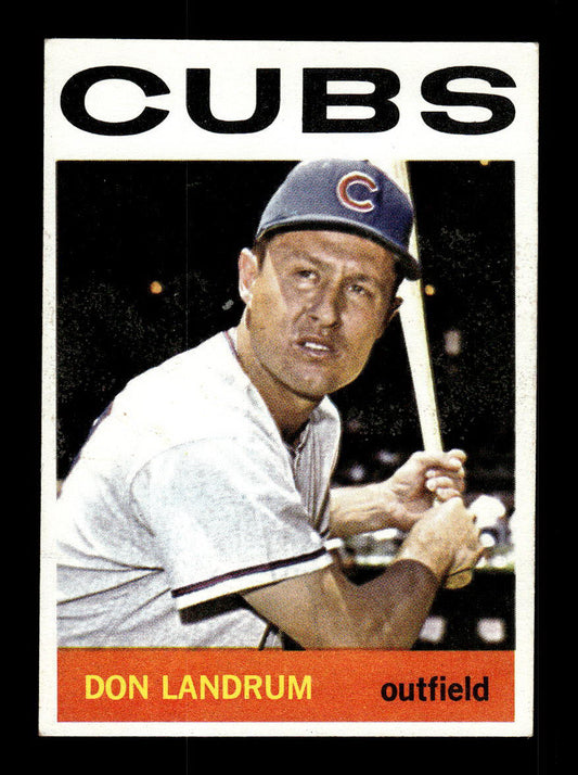 1964 Topps #286 Don Landrum Chicago Cubs EX HOF-10006061