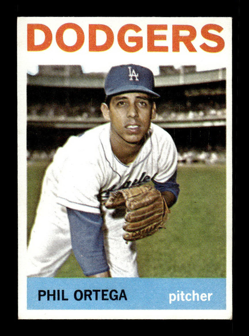 1964 Topps #291 Phil Ortega Los Angeles Dodgers EX HOF-10006065