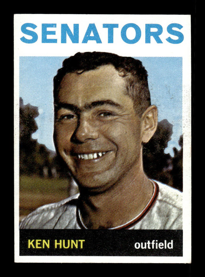 1964 Topps #294 Ken Hunt Washington Senators EX HOF-10006067