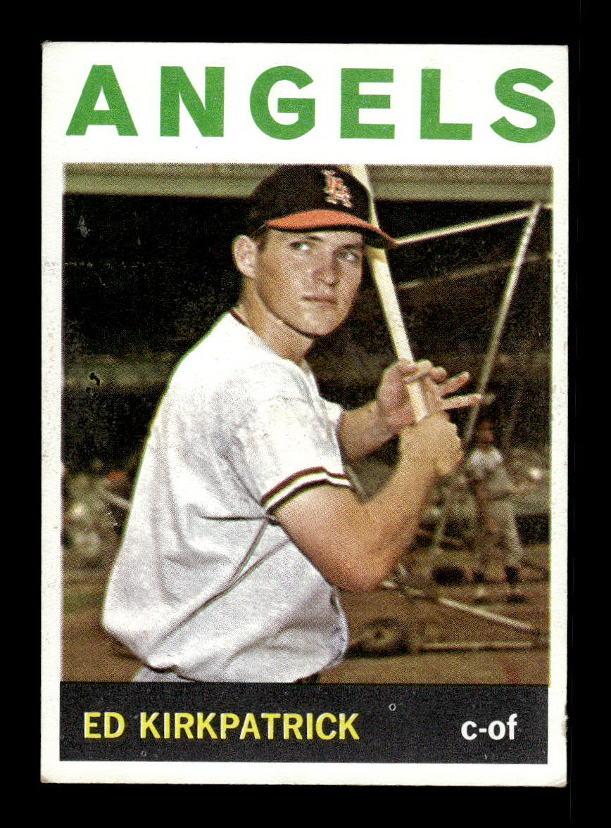 1964 Topps #296 Ed Kirkpatrick Los Angeles Angels EX HOF-10006069