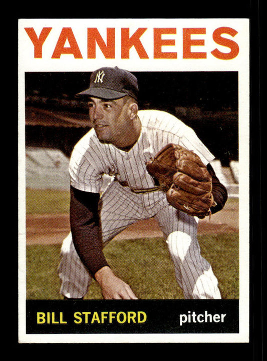 1964 Topps #299 Bill Stafford New York Yankees EX HOF-10006072