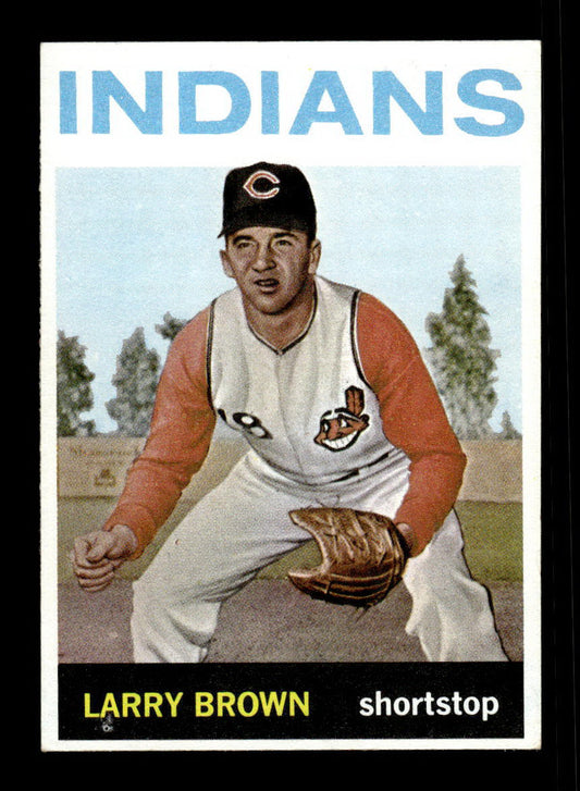 1964 Topps #301 Larry Brown Cleveland Indians EX HOF-10006073