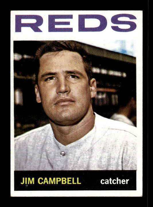 1964 Topps #303 Jim Campbell Cincinnati Reds EX HOF-10006075