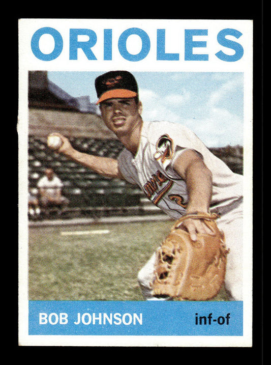 1964 Topps #304 Bob Johnson Baltimore Orioles EX HOF-10006076