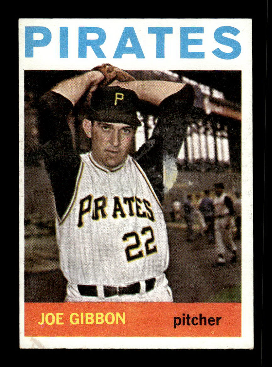 1964 Topps #307 Joe Gibbon Pittsburgh Pirates EX HOF-10006078