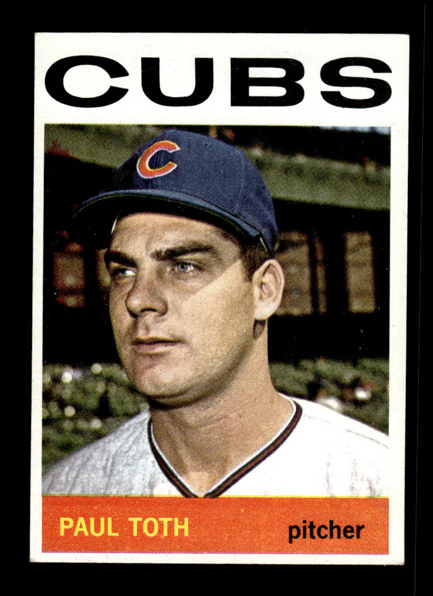 1964 Topps #309 Paul Toth Chicago Cubs EX HOF-10006080