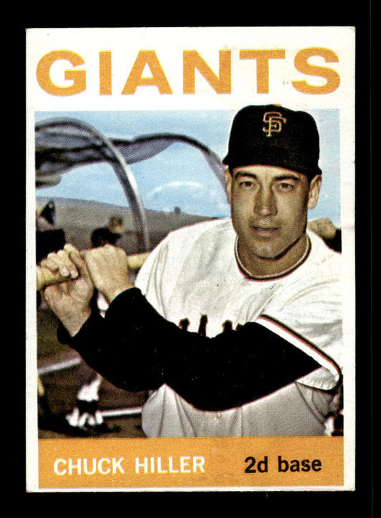 1964 Topps #313 Chuck Hiller San Francisco Giants EX HOF-10006083