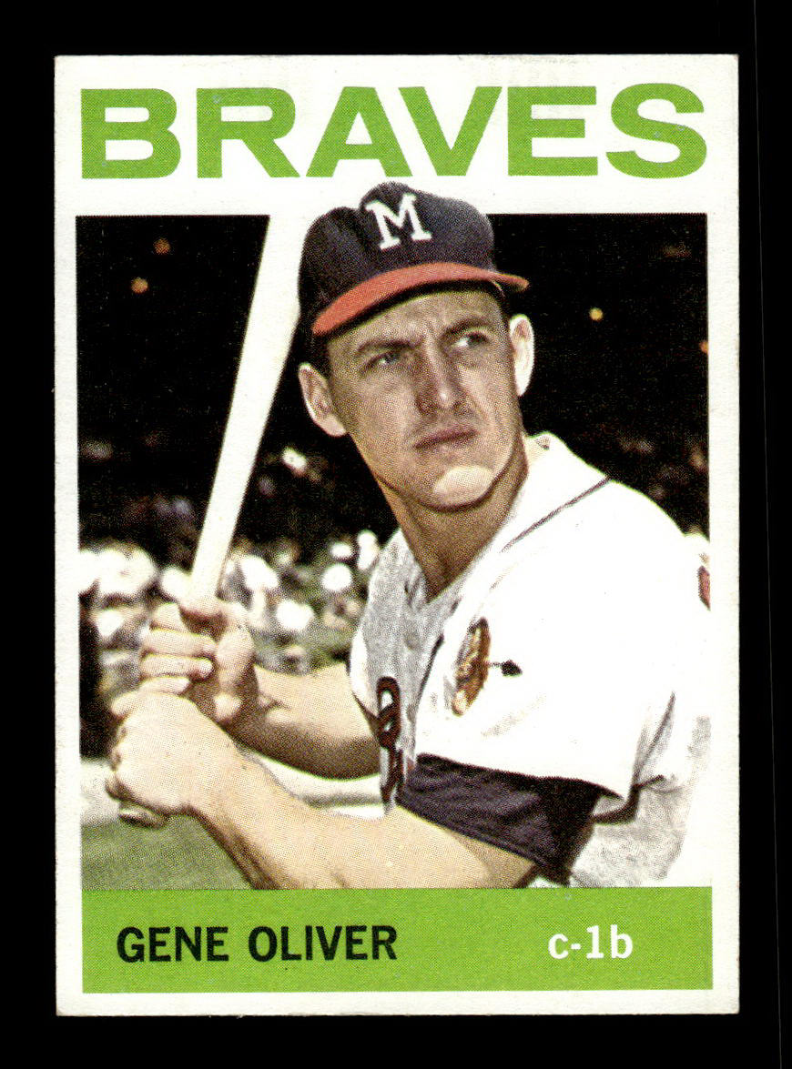 1964 Topps #316 Gene Oliver Milwaukee Braves EX HOF-10006085
