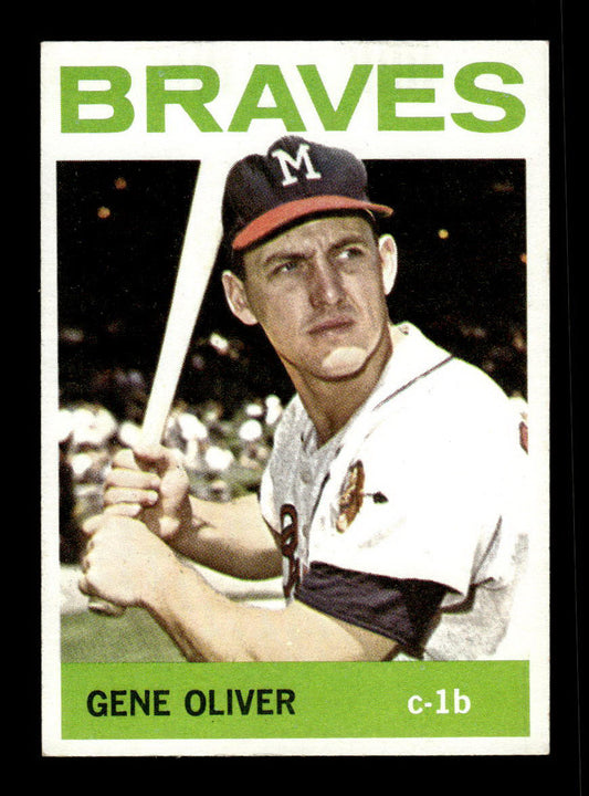 1964 Topps #316 Gene Oliver Milwaukee Braves EX HOF-10006085