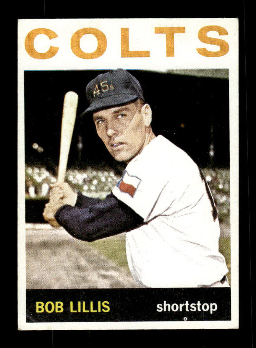 1964 Topps #321 Bob Lillis Houston Colt .45s EX HOF-10006088