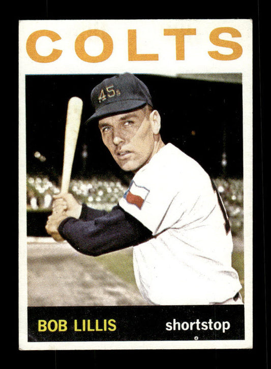 1964 Topps #321 Bob Lillis Houston Colt .45s EX HOF-10006088