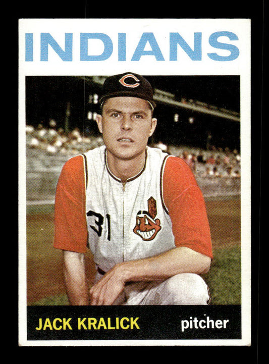 1964 Topps #338 Jack Kralick Cleveland Indians EX HOF-10006102
