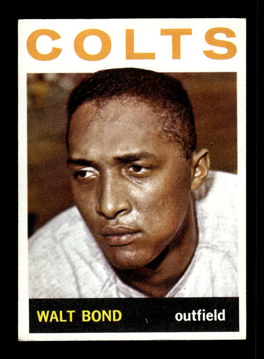 1964 Topps #339 Walt Bond Houston Colt .45s EX HOF-10006103