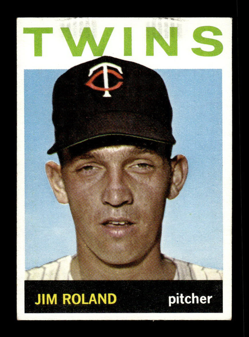 1964 Topps #341 Jim Roland Minnesota Twins EX HOF-10006105