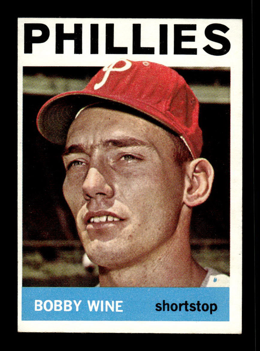 1964 Topps #347 Bobby Wine Philadelphia Phillies EX HOF-10006109