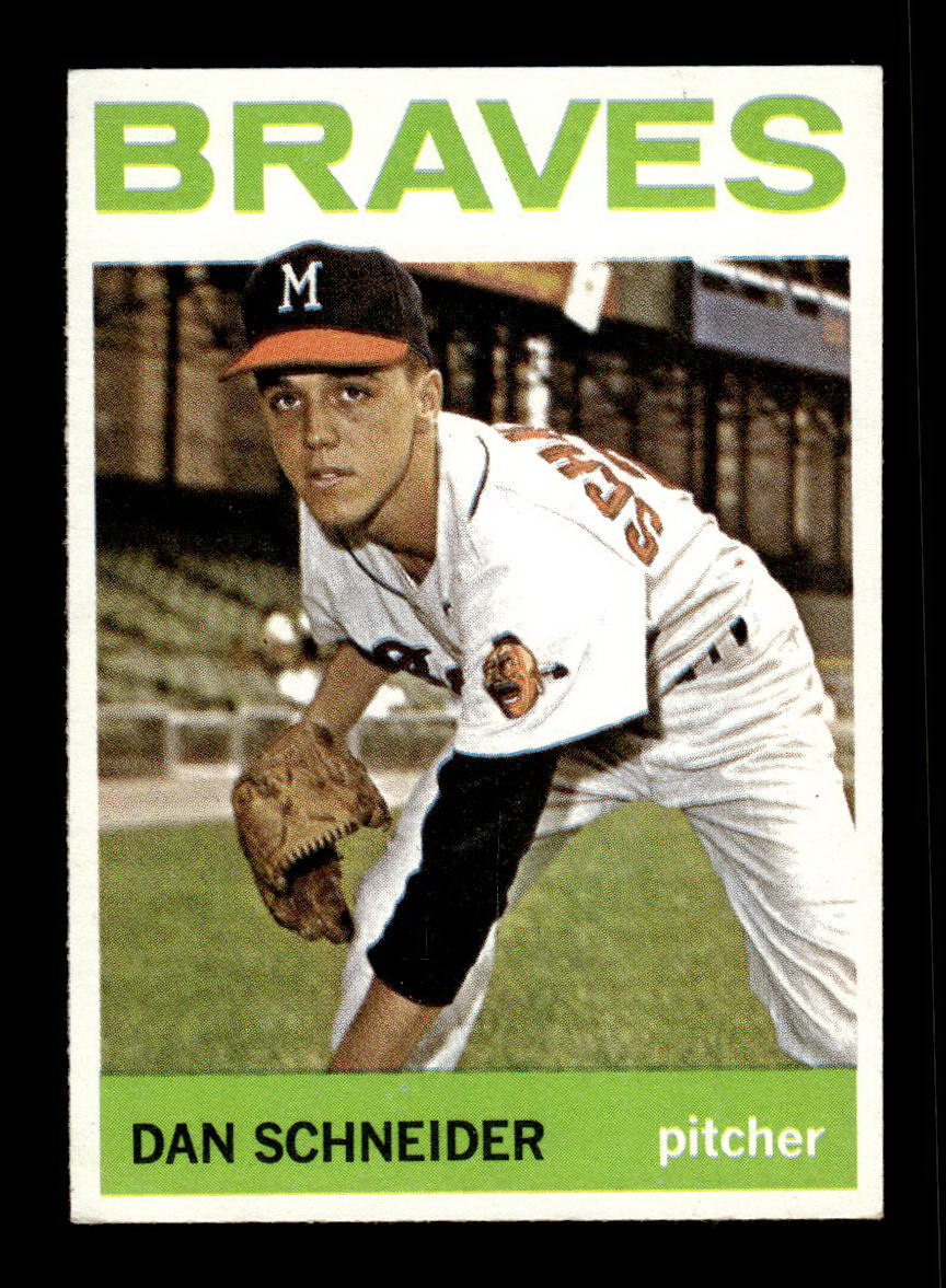 1964 Topps #351 Dan Schneider Milwaukee Braves EX HOF-10006112