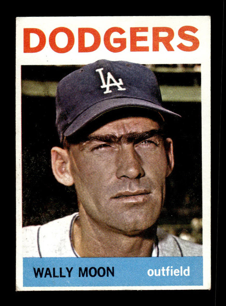 1964 Topps #353 Wally Moon Los Angeles Dodgers EX HOF-10006114