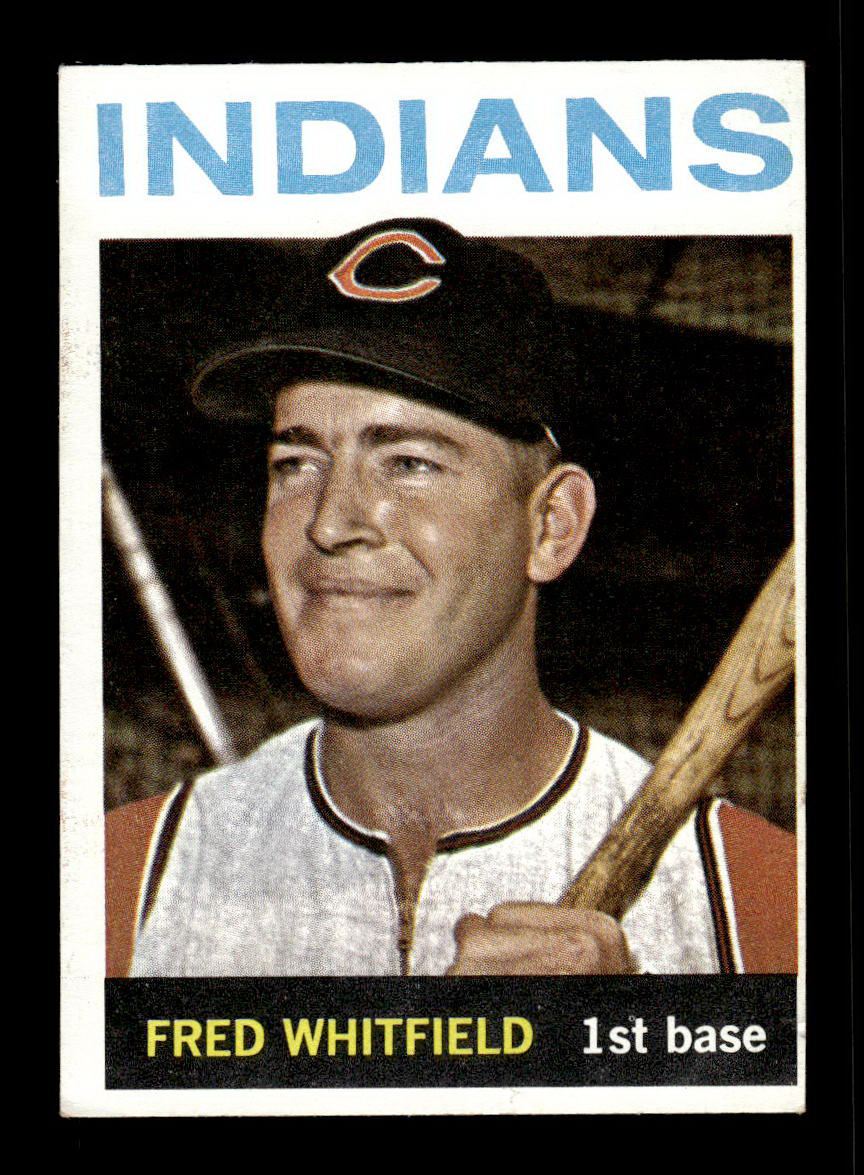 1964 Topps #367 Fred Whitfield Cleveland Indians EX HOF-10006127