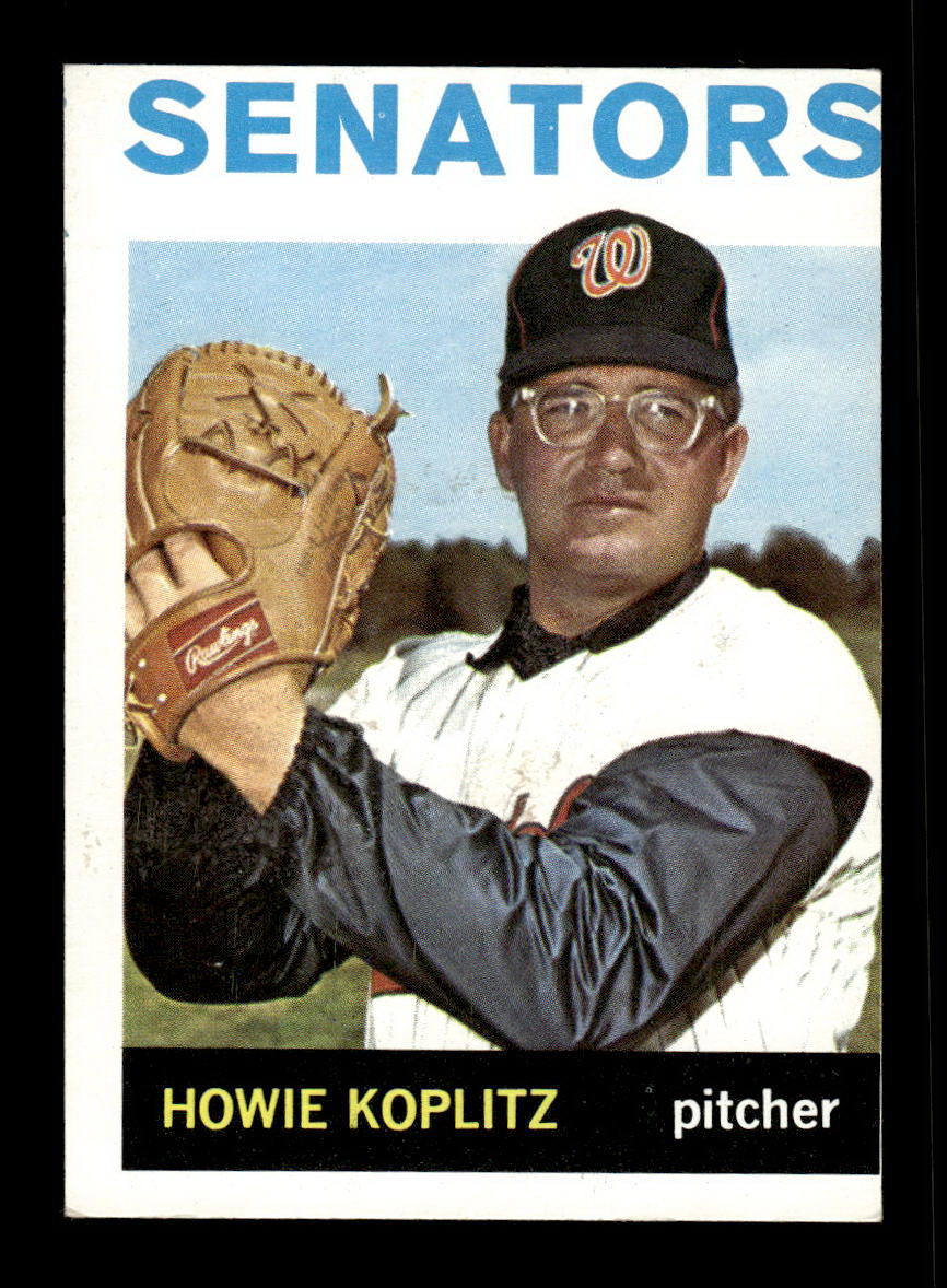 1964 Topps #372 Howie Koplitz Washington Senators EX HOF-10006128