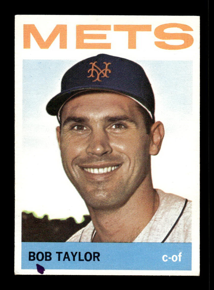 1964 Topps #381 Bob Taylor New York Mets EX HOF-10006134