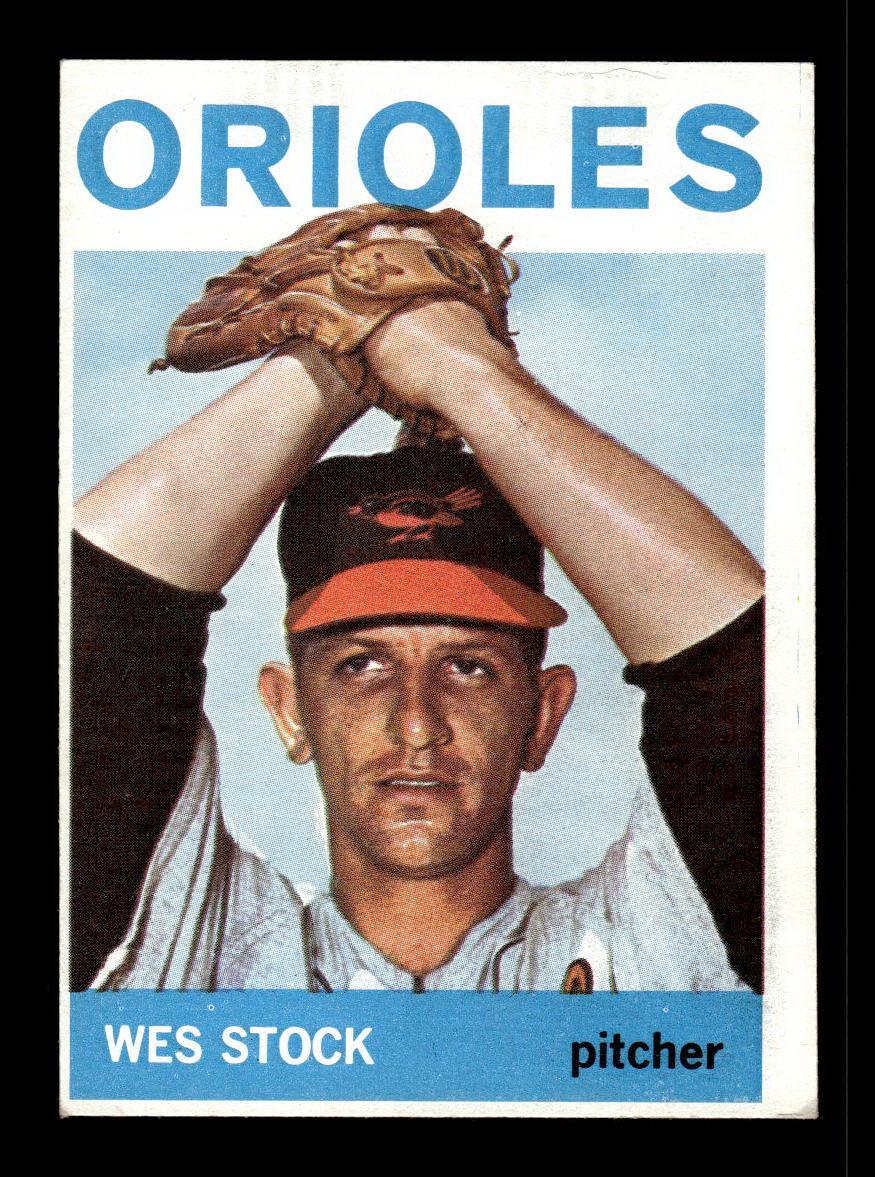 1964 Topps #382 Wes Stock Baltimore Orioles EX HOF-10006135