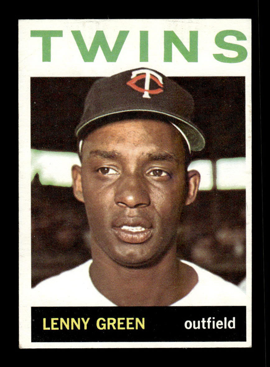 1964 Topps #386 Lenny Green Minnesota Twins EX HOF-10006139