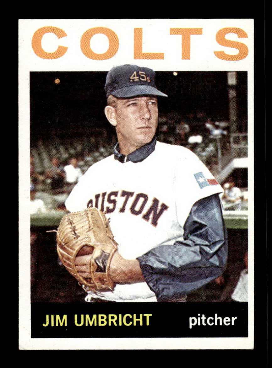 1964 Topps #389 Jim Umbricht Houston Colt .45s EX HOF-10006142