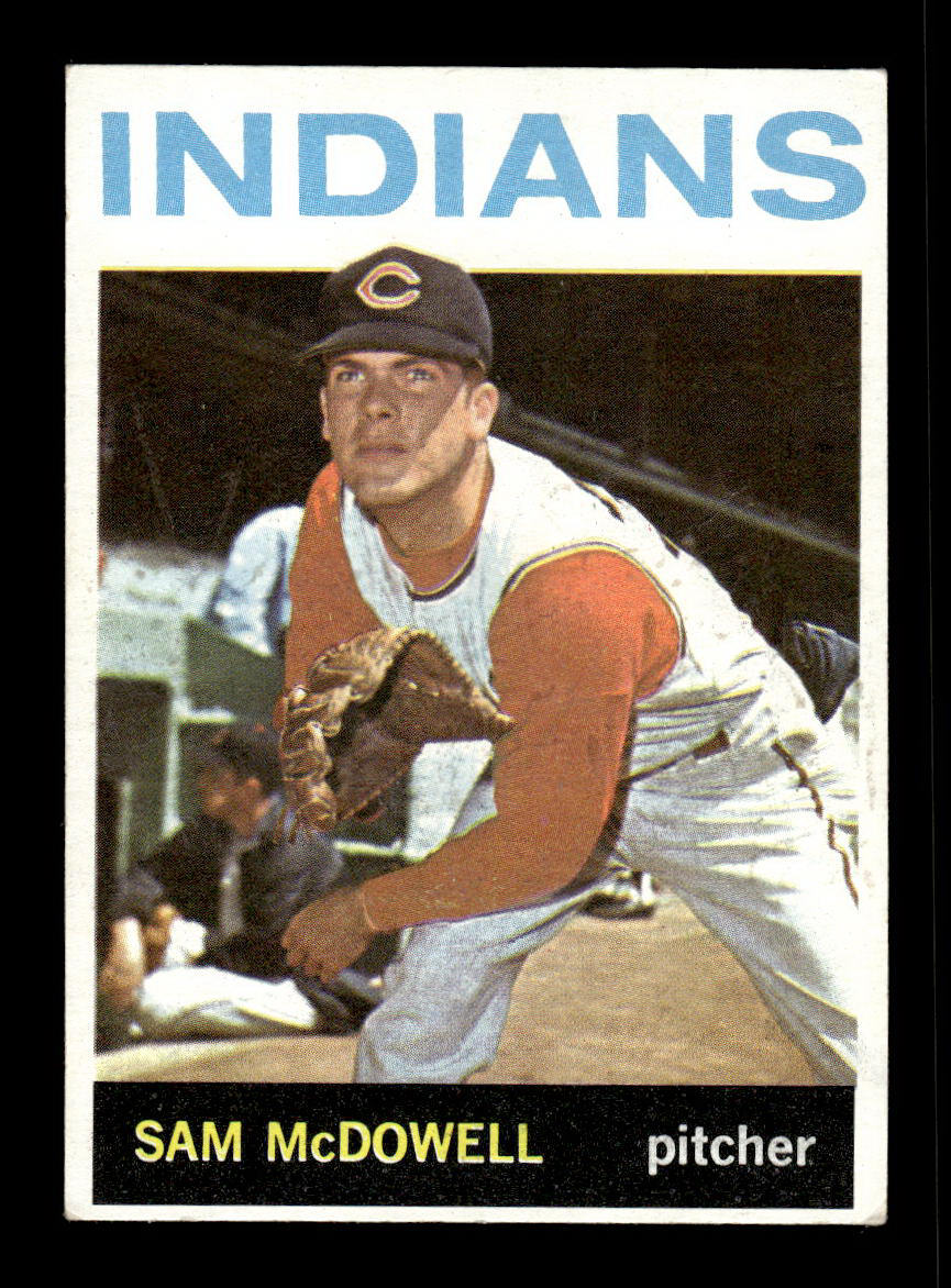 1964 Topps #391 Sam McDowell Cleveland Indians EX HOF-10006143