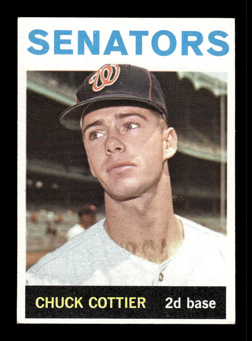 1964 Topps #397 Chuck Cottier Washington Senators EX HOF-10006146