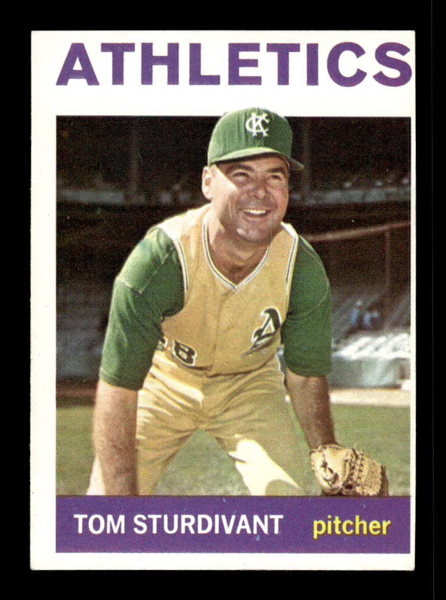 1964 Topps #402 Tom Sturdivant Kansas City Athletics EX HOF-10006150