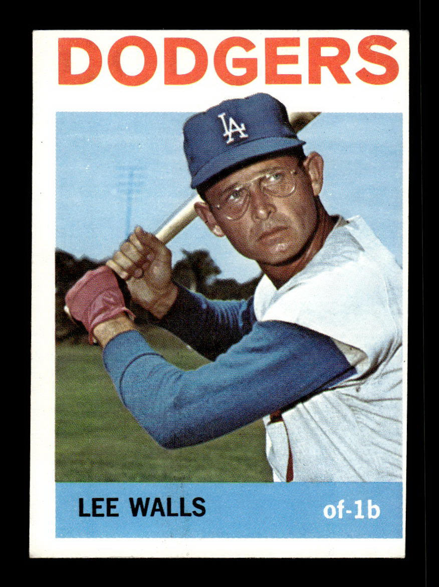 1964 Topps #411 Lee Walls Los Angeles Dodgers EX HOF-10006157
