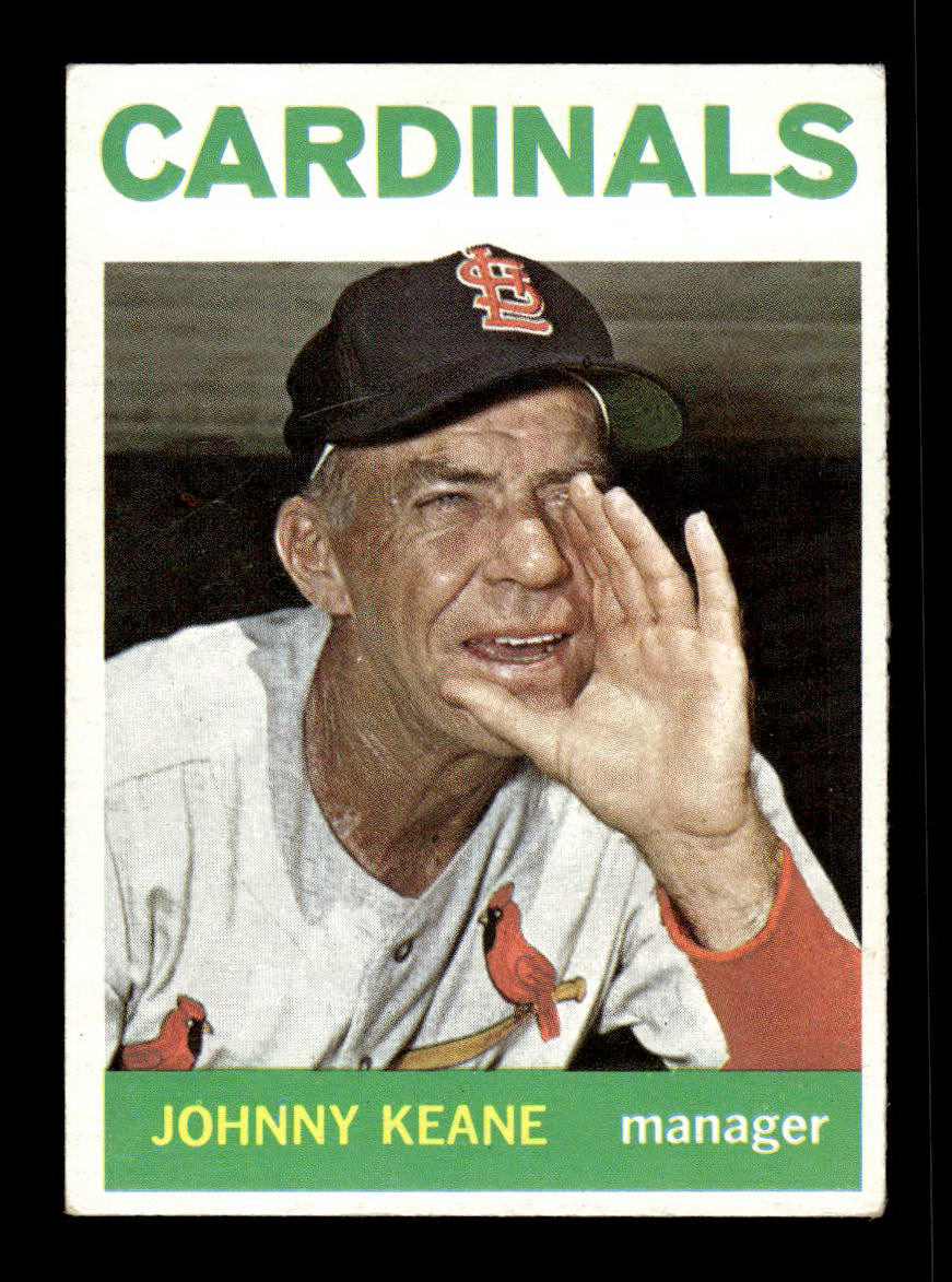 1964 Topps #413 Johnny Keane St. Louis Cardinals EX HOF-10006159