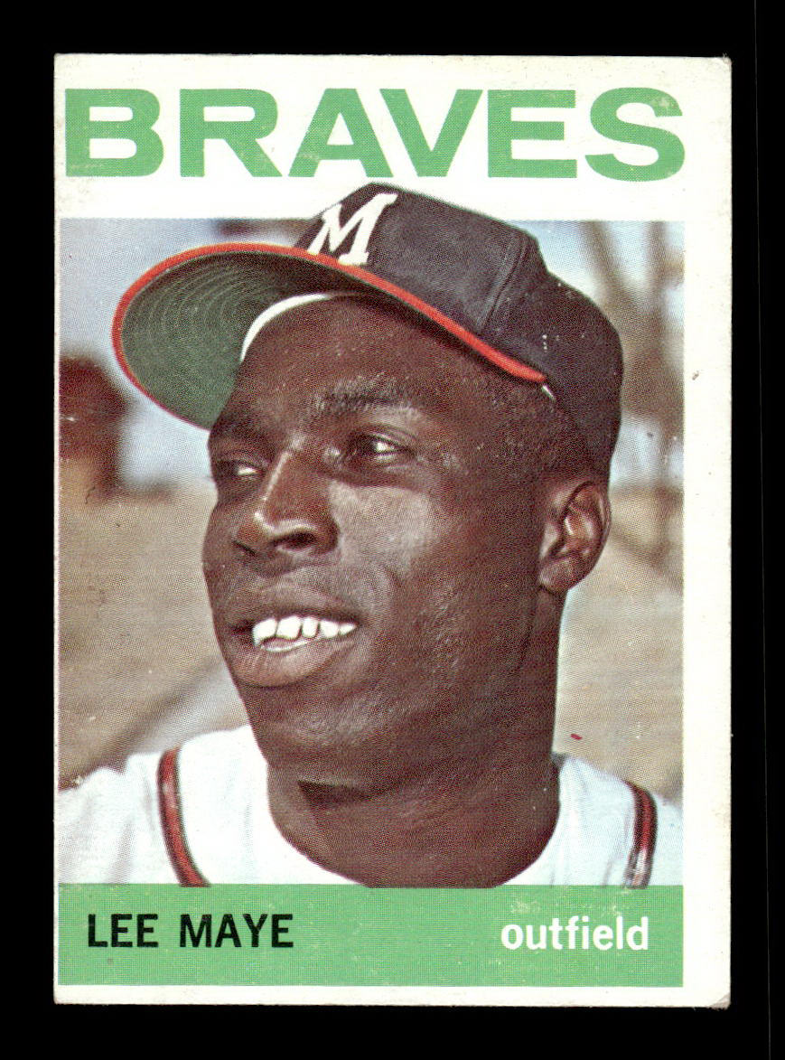 1964 Topps #416 Lee Maye Milwaukee Braves EX HOF-10006161