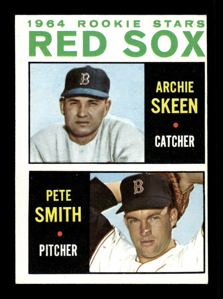 1964 Topps #428 Red Sox 1964 Rookie Stars Skeen Smith EX HOF-10006171
