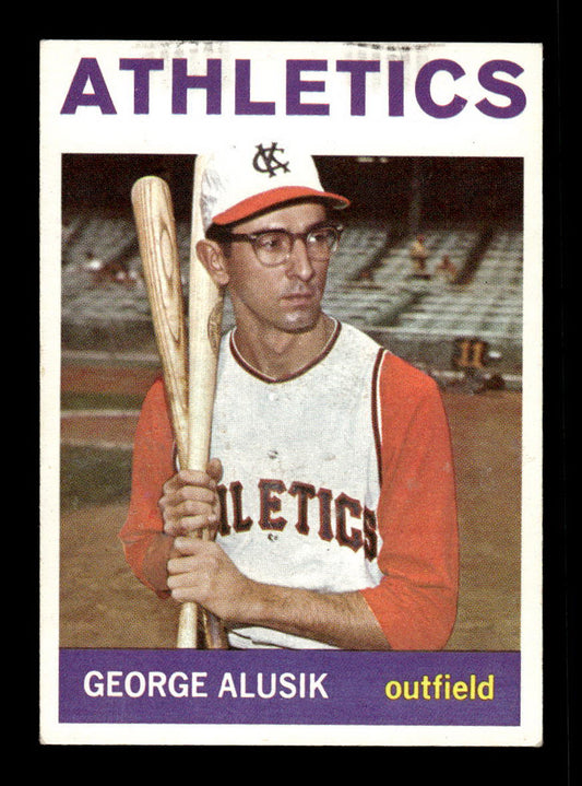 1964 Topps #431 George Alusik Kansas City Athletics EX HOF-10006173