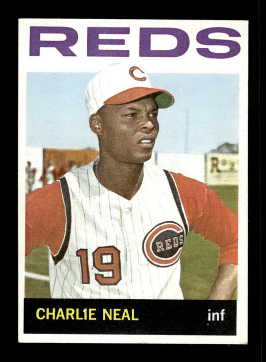 1964 Topps #436 Charlie Neal Cincinnati Reds EX HOF-10006177