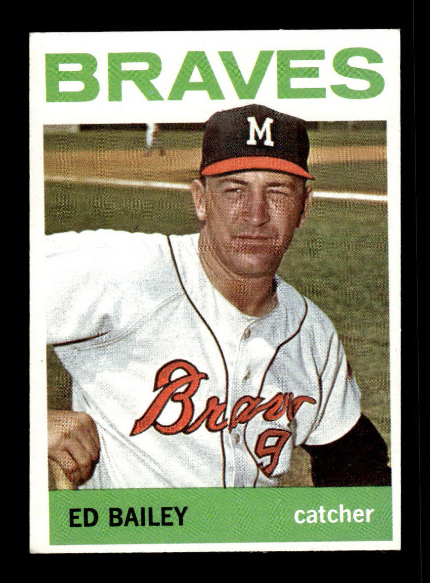 1964 Topps #437 Ed Bailey Milwaukee Braves EX HOF-10006178