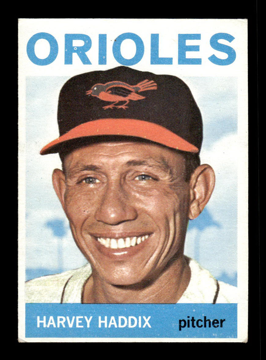 1964 Topps #439 Harvey Haddix Baltimore Orioles EX HOF-10006180