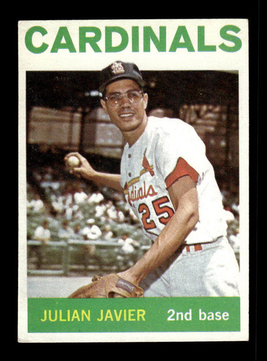 1964 Topps #446 Julian Javier St. Louis Cardinals EX HOF-10006185
