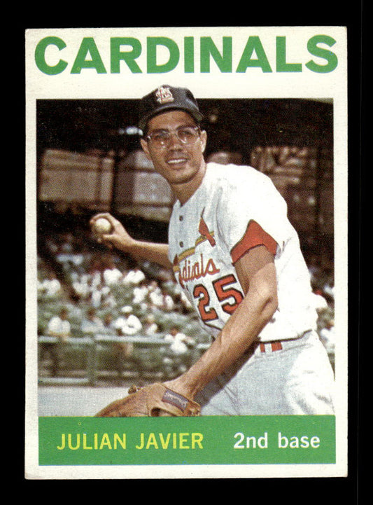 1964 Topps #446 Julian Javier St. Louis Cardinals EX HOF-10006185