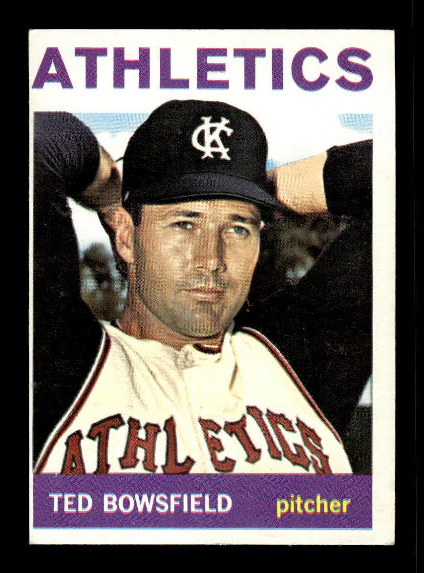 1964 Topps #447 Ted Bowsfield Kansas City Athletics EX HOF-10006186